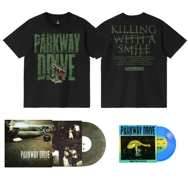Parkway Drive Killing With A Smile Tracklist Bundle LP+7"