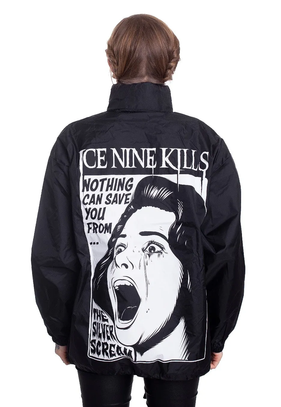 Ice Nine Kills Silver Scream Windbreaker schwarz S-XXL
