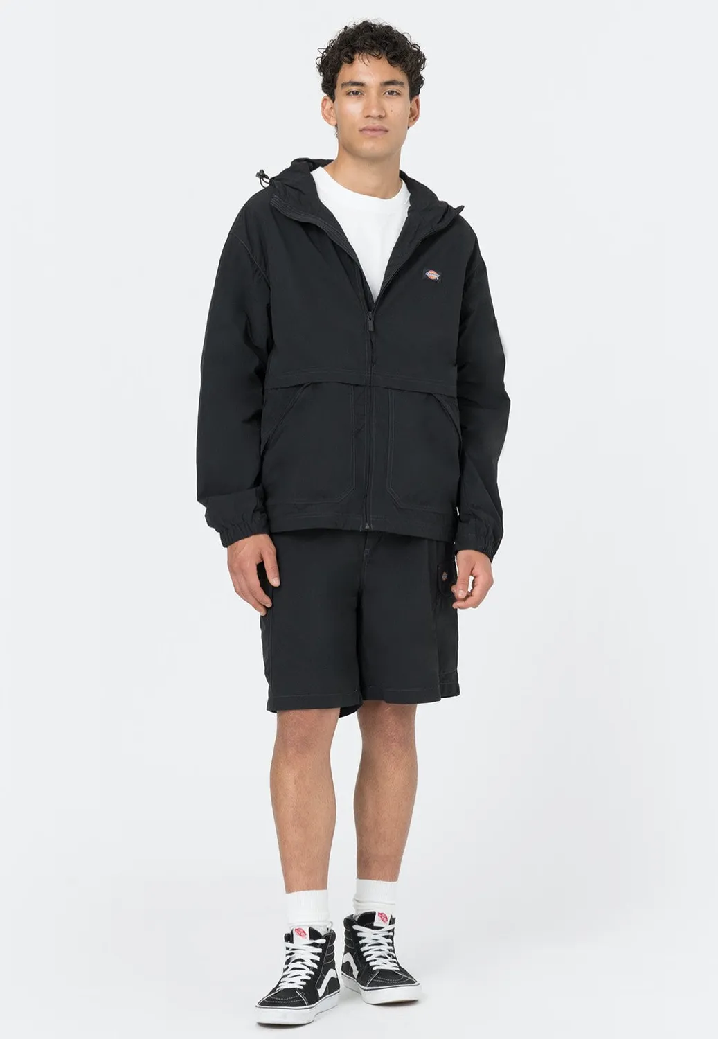 Impericon Jackson Black Windbreaker Jacke schwarz leicht