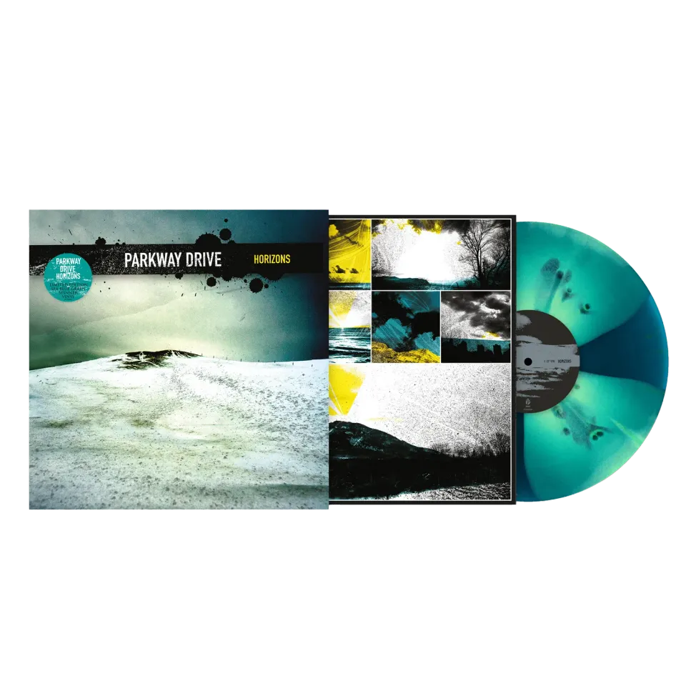 Parkway Drive Horizons Sea Blue Green Spinner LP Vinyl