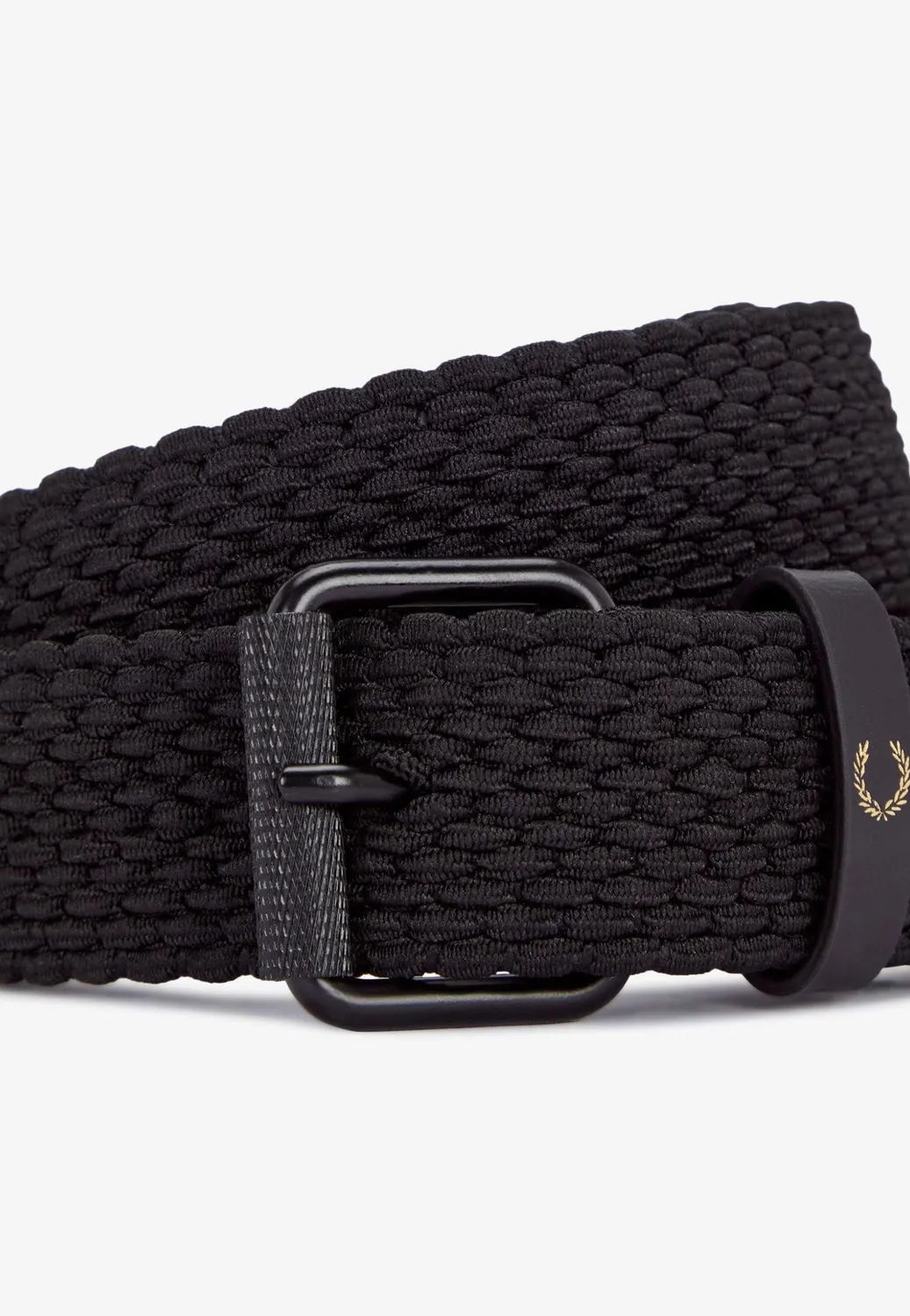 Impericon Woven Elastic Black Gürtel Schwarz