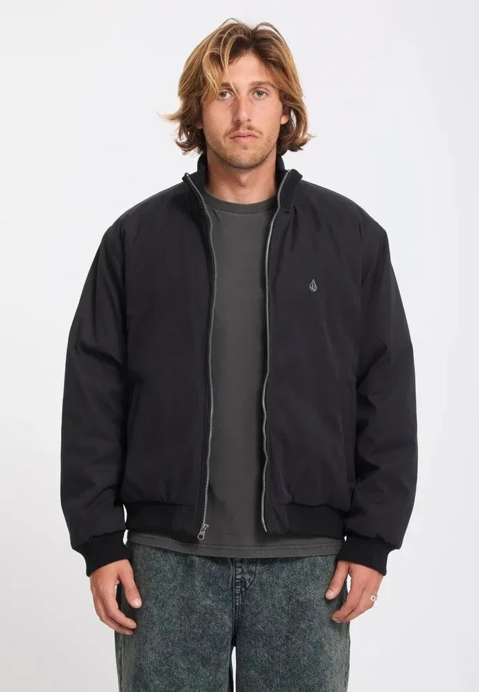 Burton Damerman Black Übergangsjacke Schwarz Polyester