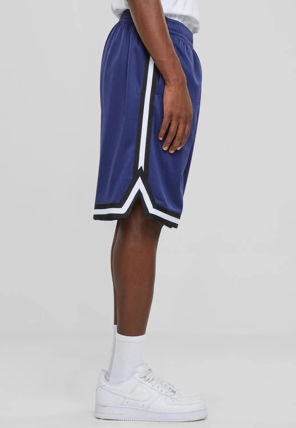 Impericon Stripes Mesh Darkblue Shorts Basic