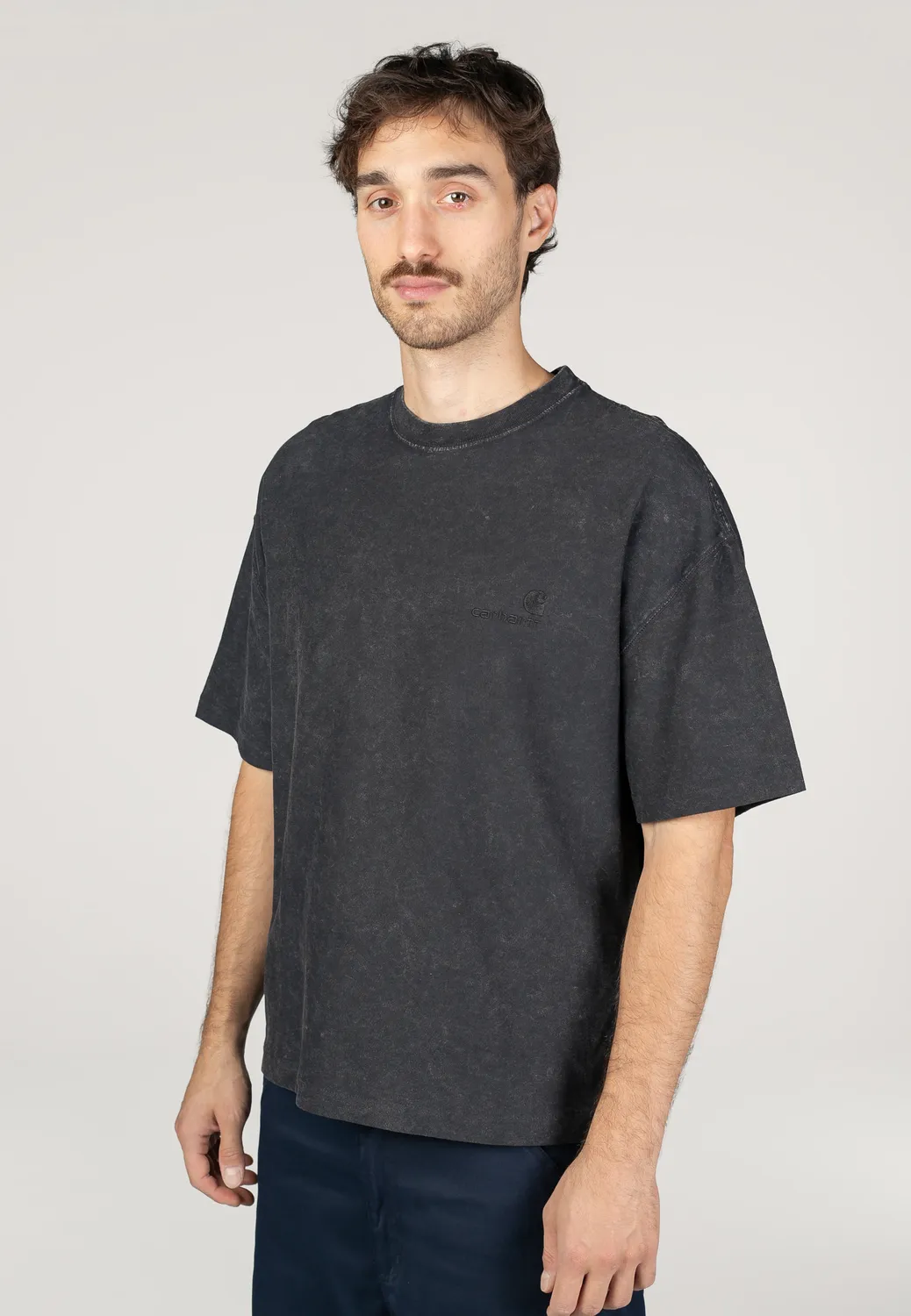 Impericon Lambert Moon Wash Black T-Shirt schwarz Jersey