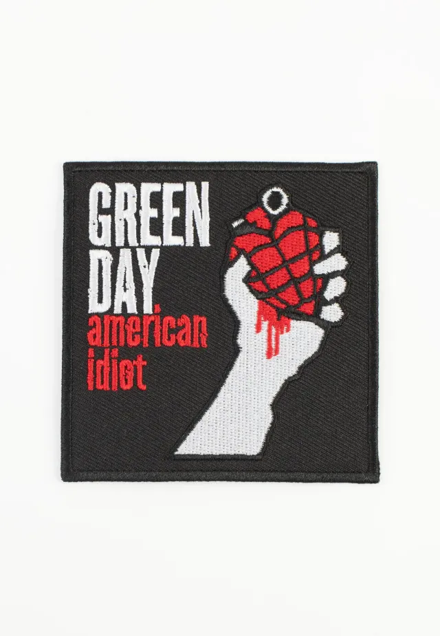 Impericon American Idiot Aufnäher schwarz Onesize