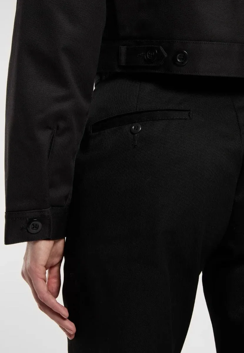 Impericon W Lined Eisenhower Crop Rec Black Jacke schwarz