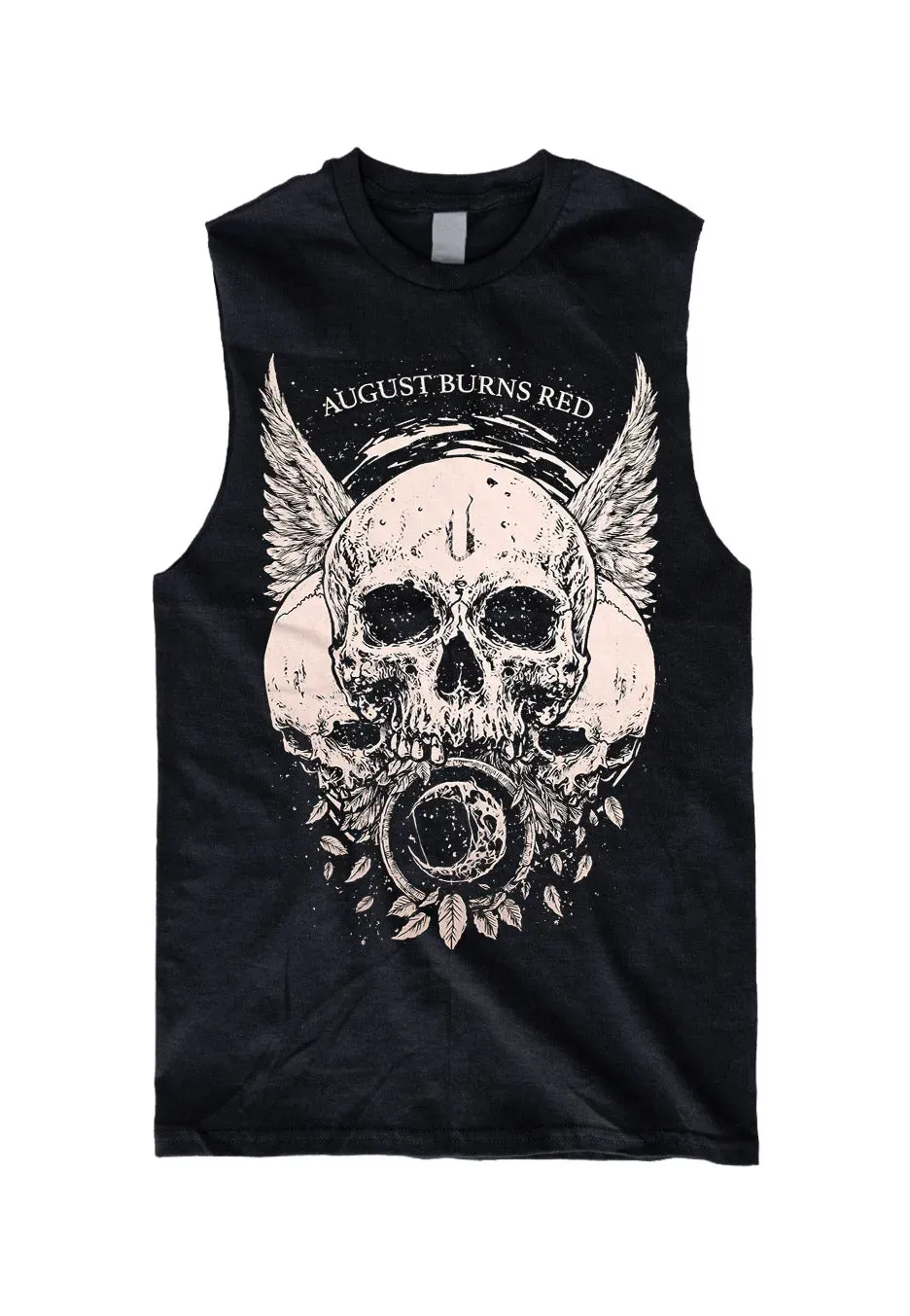 Impericon Death Below Winged Skull Tank-Top schwarz
