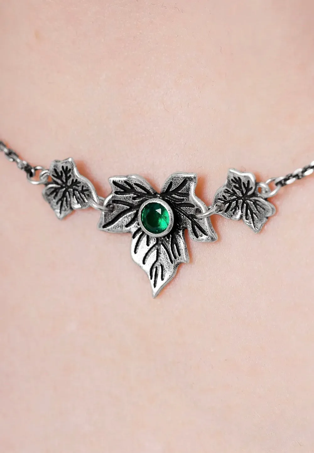 Impericon Poisoned Ivy Kette Silver Gothic Metall