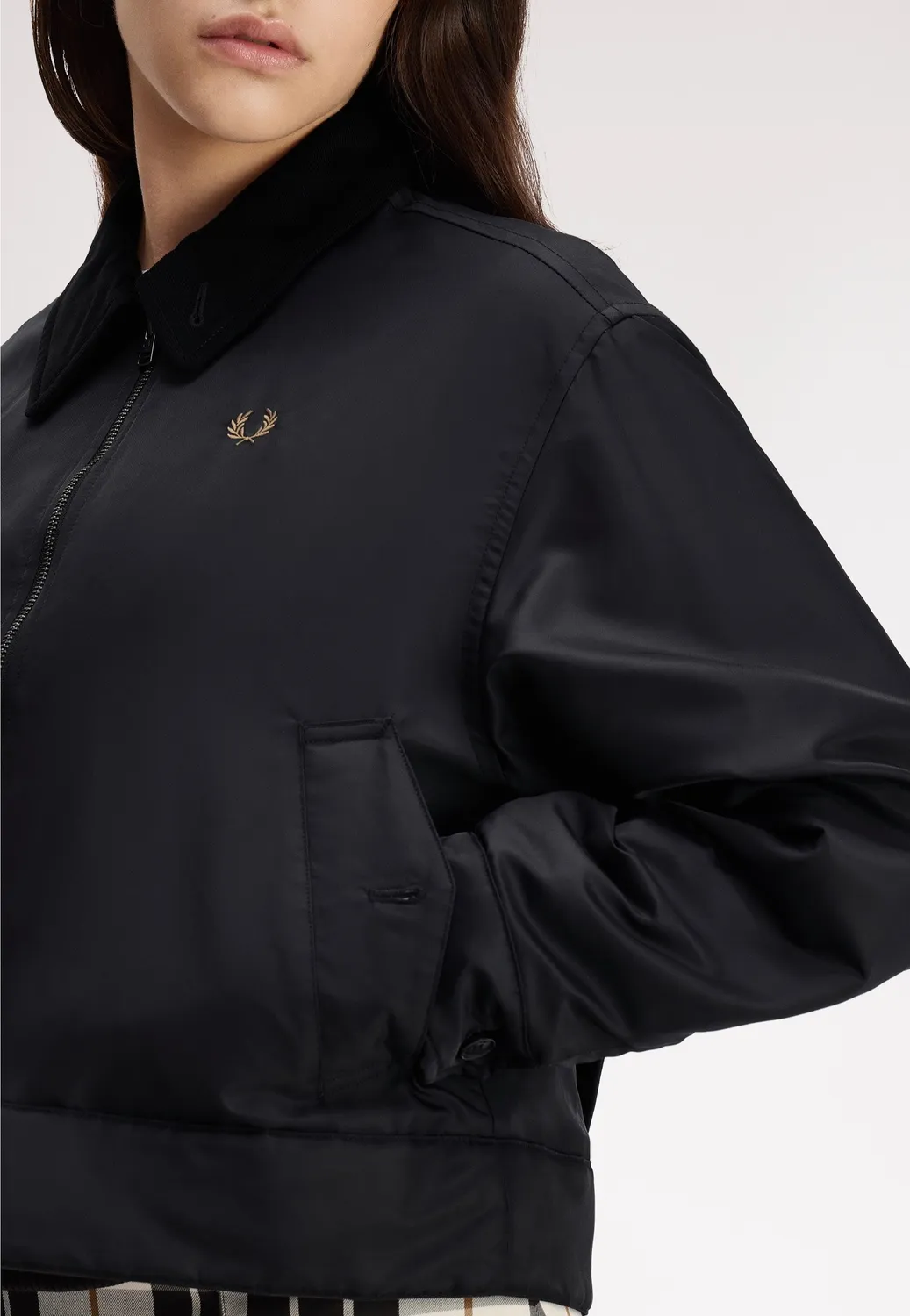 Impericon Padded Caban Black Jacke schwarz