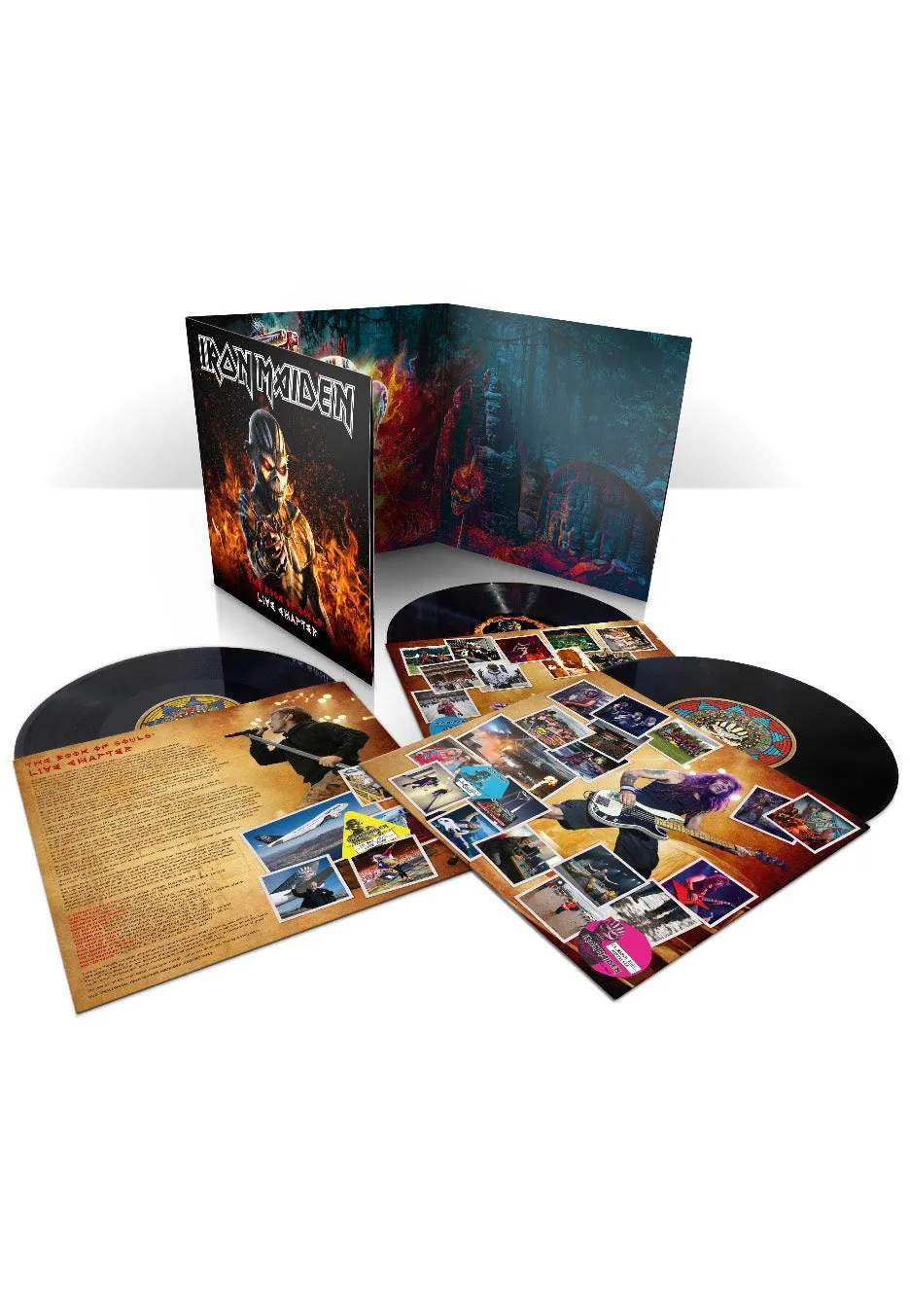 Iron Maiden Book Of Souls Live Chapter 3 Vinyl LP