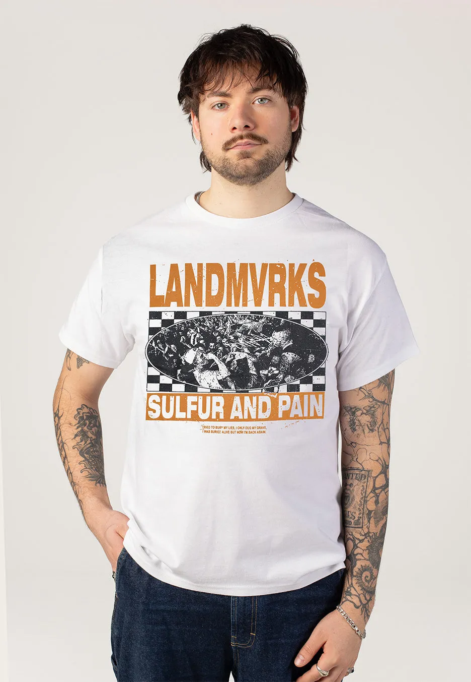 Impericon Sulfur White T-Shirt weiß