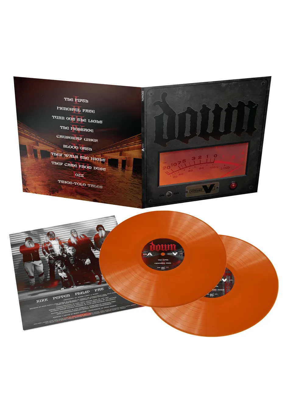 Down Volume V Orange Doppel-Vinyl limitiert 2LP
