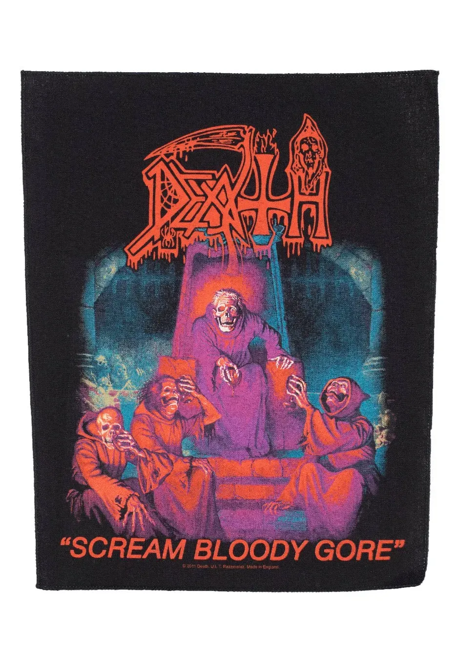 Impericon Scream Bloody Gore Backpatch Onesize