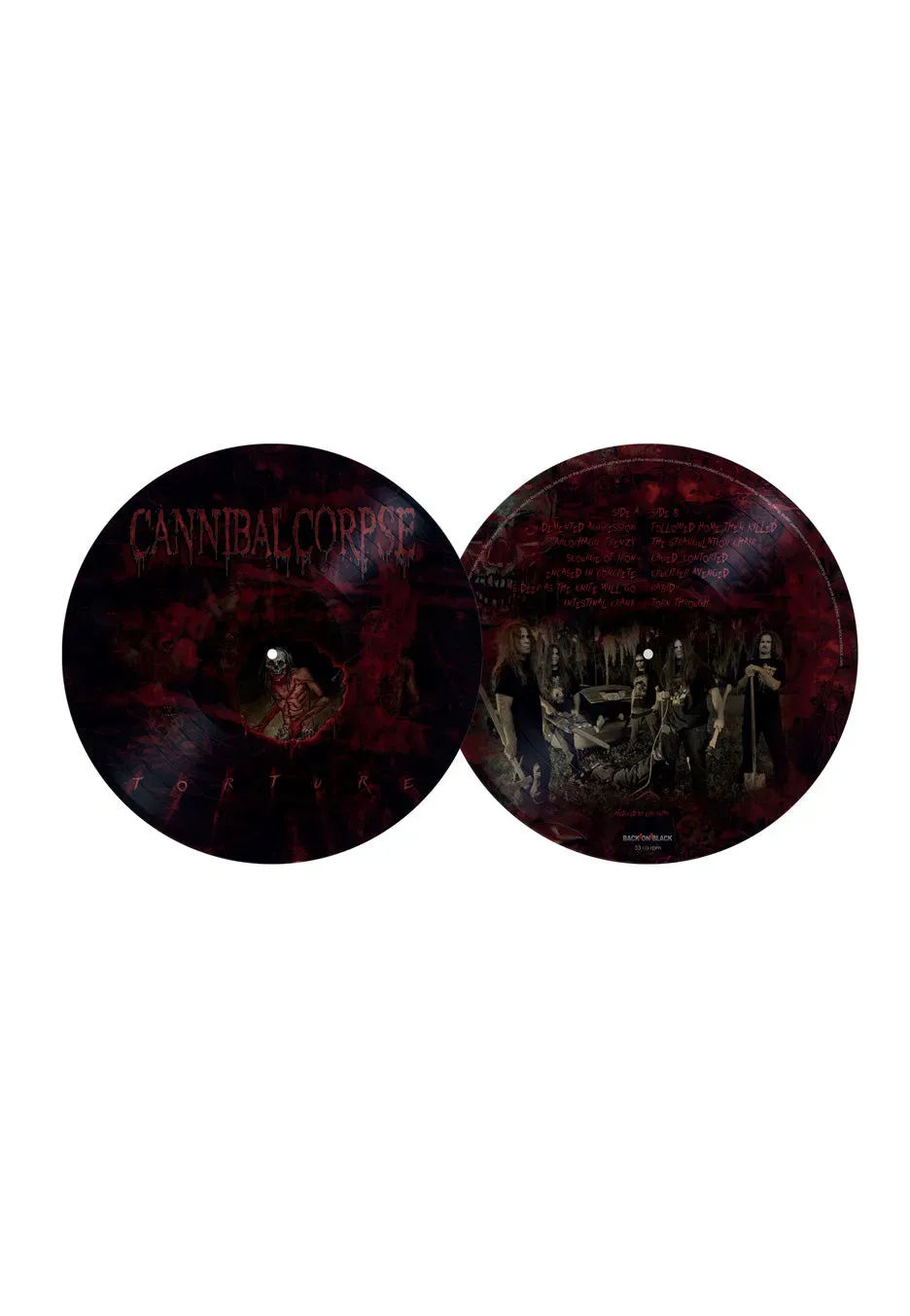 Cannibal Corpse Torture Ltd. Picture Vinyl LP Death Metal