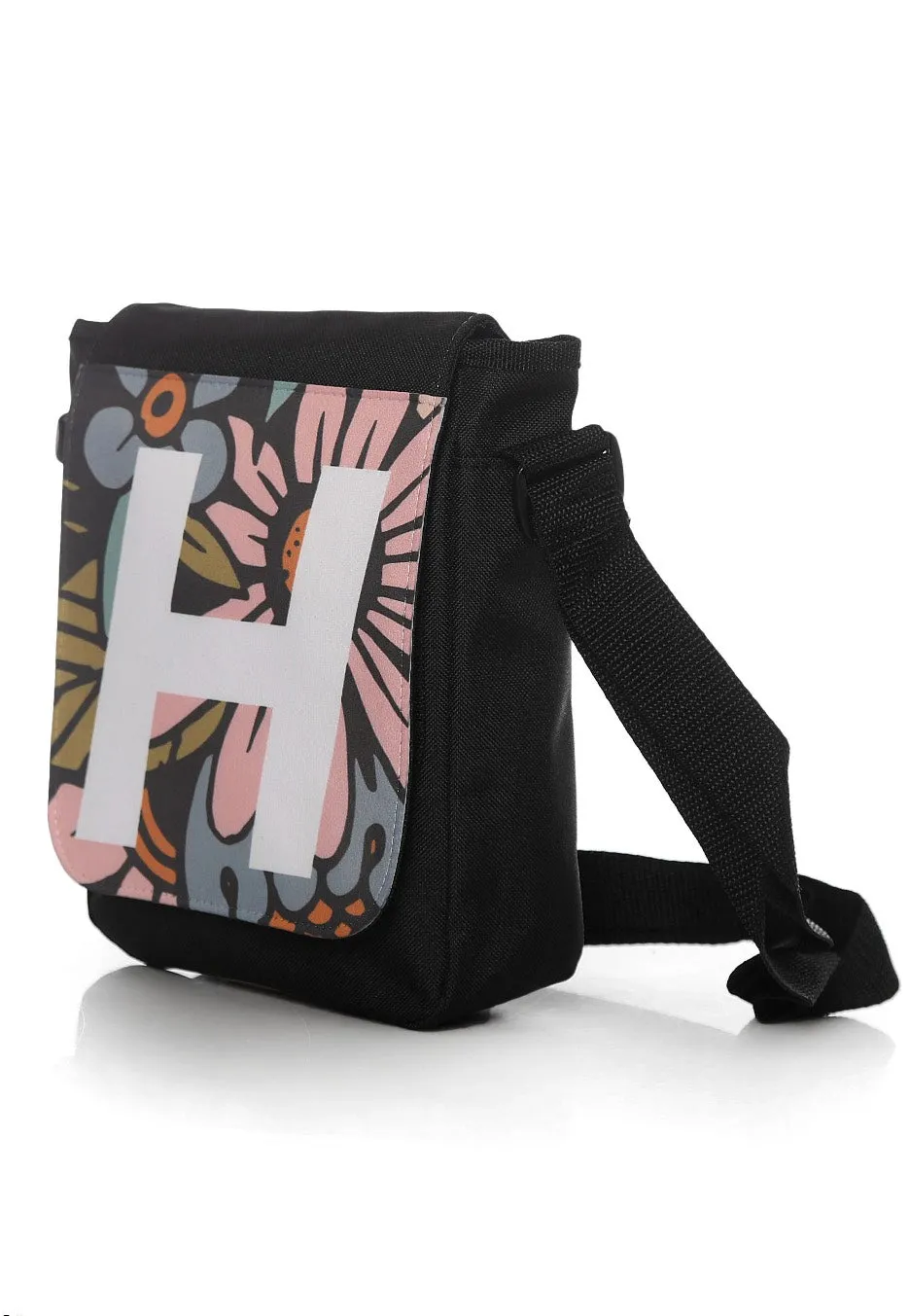 Flower H Small Messenger Tasche Onesize schwarz