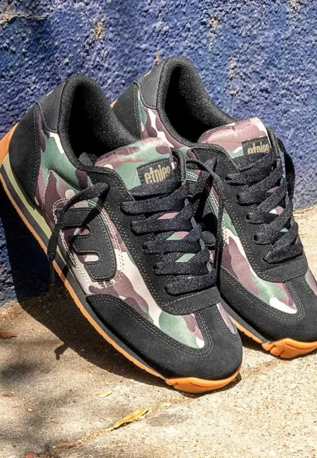 Impericon Locut 2k Black Camo Skateschuh schwarz